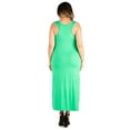 thumbnail image 3 of Women’s Plus Size Racerback Maxi Dress, 3 of 3