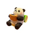 thumbnail image 2 of Figura de panda, adorno de mesa, decoración para el salpicadero del coche, escultura de animal para escritorio, mesa, centro de mesa, sala de estar, Estilo B, 2 of 8