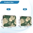 thumbnail image 4 of FORMRS 13"-13.3" Laptop Sleeve Protective Case Soft Carrying Quilted Computer Bag Cover, Beige Abstract, 4 of 7