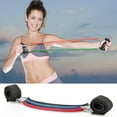 thumbnail image 3 of Resistance Bands Set of 4 Leg Thigh Fitness Exercise Latex Tube Ankle Straps for All Strength Level  Yoga Workouts Home Gym Travel Office Use with Carrying Case, 3 of 6