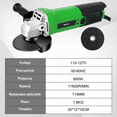 thumbnail image 2 of Miniesmeriladora eléctrica BLOOSOM 60Hz Verde 950 W 110 V 127 V, 2 of 5