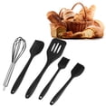 thumbnail image 4 of Espátula de silicona utensilios de cocina de silicona utensilios de cocina de silicona hogar fácil de lavar para mamá para Chef Home Octpeak Otros, 4 of 8