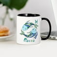 thumbnail image 3 of CafePress - Astrology Zodiac Pisces Mug - 11 oz Ceramic Mug - Novelty Coffee Tea Cup, 3 of 4
