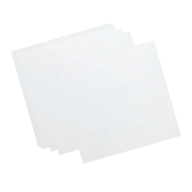 keepw Premium 10x Square 5x5cm PET Blank Stencil Making Sheet Template Enhanced Performance 10 mil 30.5 × 30.5cm 1Set