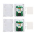 thumbnail image 2 of 2Pcs RJ45 Boîte de Montage en Surface Cat6 Boîtes de Jonction de Réseau d'Informations de Bureau à Port Unique, 2 of 14