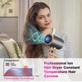 thumbnail image 5 of JINCBY Clearance,Electric Hair Dryer Blue Light Hair Dryer High-power Electric Hair Dryer Home Hair Dryer Hot Wind Comb Hair Salon Blowing Comb Lightweight Travel Hairdryer Gift for Women, 5 of 7