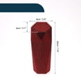 thumbnail image 4 of Cubo de basura para auto Unique Bargains, duradero, cubo de basura para asientos delanteros, rojo, 1 pc, 3.5" de largo, 3.1" de ancho, 7.9" de alto, ABS, strass, 4 of 7