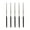 5pcs black, variant on 5Pcs Round Diamond Files Needle Rasp File Polishing Finishing Tools Ceramic Metal Jewelry Glass Wood Working