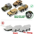 thumbnail image 3 of TOY Life Army Men Toys for Boys, Toy Soldiers Die Cast Vehicles Play Set 95 Pieces Army Toys, Army Men Action Figures Boys Gift for Holiday, Includes Army Guys Base Toy Props 4 Military Toy Vehicles, 3 of 8