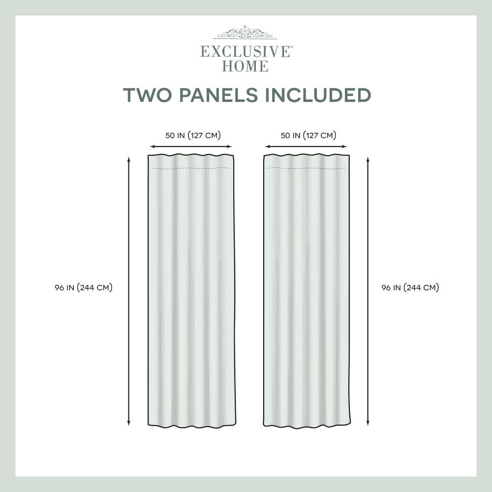 Nicole Miller Textured Matelassé Hidden Tab/Rod Pocket Top Light Filtering Curtain Panel Pair, 50"x96", Dove Grey
