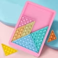 thumbnail image 2 of Rompecabezas HUOGUO Pop It Puzzle Tangram de silicona, 2 of 4