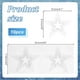 thumbnail image 2 of Pegatinas termoadhesivas de estrellas, 10 unidades, parches de estrellas brillantes, diamantes de imitación transparentes, transferencia termoadhesiva, apliques adhesivos de estrellas para planchar., 2 of 7