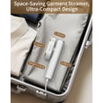 thumbnail image 3 of Hulmay Travel Steamer for Clothes, 1200W Portable Steam & Iron 2 in 1, 15s Heat-up, Handheld Garment Steamers for Travel Home Office (110-120V), 3 of 9