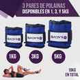 thumbnail image 2 of Kit par de polainas de 1, 3 y 5kg cada una 18kg total, 2 of 4
