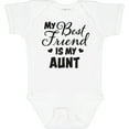 thumbnail image 3 of Inktastic My Best Friend is My Aunt with Hearts Boys or Girls Baby Bodysuit, 3 of 5