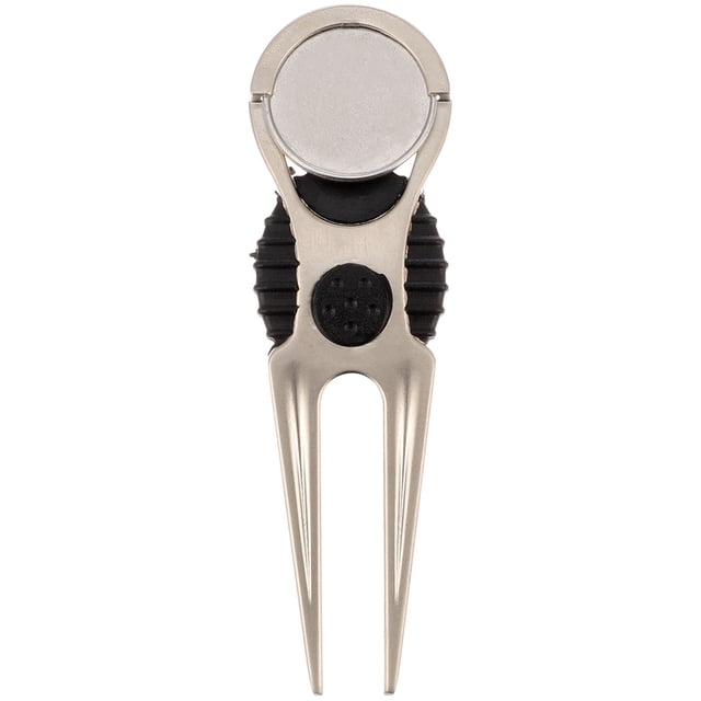 Shisuyan 1 Pce Outil de Réparation de Golf Divot en Alliage de Zinc Outil de Réparation de Golf Fourche Verte