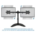 thumbnail image 2 of Mount-It! Support de Bureau à Double Moniteur Autoportant MI-1781, 2 of 3