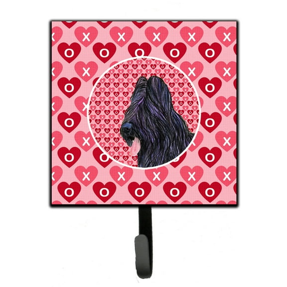 Briard Hearts and Love Leash or Key Holder
