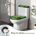 thumbnail image 4 of HELLHERO Lucky Hat Coin Pattern 2 Pack Toilet Seat Covers Adjustable Polyester, Fits All Toilet Shapes, Bathroom Home Comfort, 4 of 8