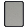 thumbnail image 2 of Quartet Contour Granite Gray Tack Board, 48 x 36, Black Frame, 2 of 7