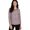 Light Brown, variant on Womens Long Sleeve Leopard Print Button Down Shirts Casual Business Dressy Blouses Fall Clothes Pink M