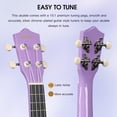 thumbnail image 3 of Ukelele ADM Hawaiian Wood Soprano de 21 pulgadas con kit para principiantes, 3 of 9