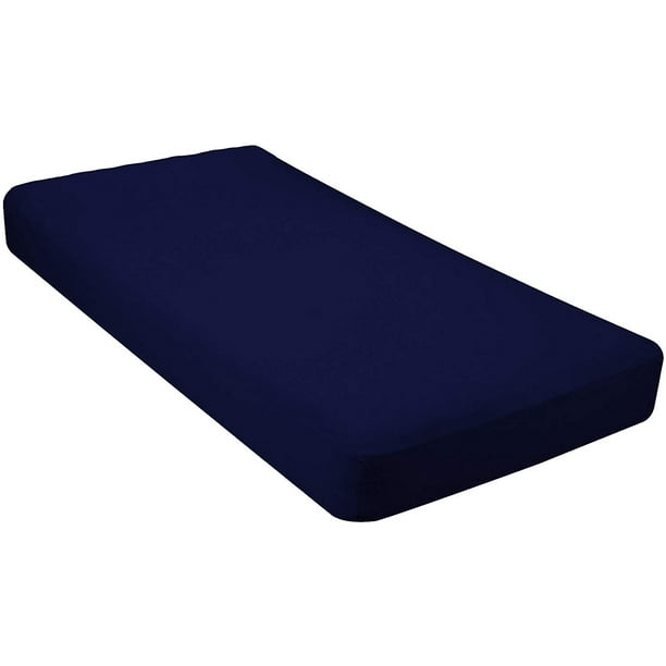 Gilbin 100 Jersey Knit Cotton Fitted Cot Sheet For Camp Cot Mattresses