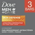thumbnail image 1 of Dove Men Care Skin Defense Deodorant Bar (3 Bars), 1 of 6