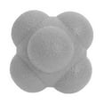 thumbnail image 2 of Reaction Ball Training Ball and Sensitive Agility Trainer Hexagonal Ball Coordination Trainer for Baseball Basketball Boxing Football Gray, 2 of 10