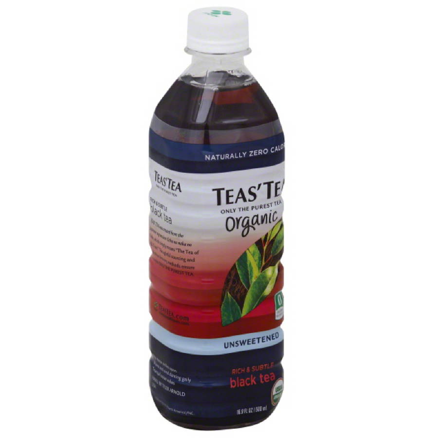 Teas' Tea Organic Unsweetened Rich & Subtle Black Tea, 16.9 fl oz