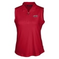 thumbnail image 2 of Women's Cutter & Buck  Red Lansing Lugnuts Forge DryTec Stretch Sleeveless Polo, 2 of 3