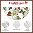thumbnail image 5 of Bingfone Christmas Tree Skirt Mat Christmas Decoration Interior 48"-Multicolored Butterflies, 5 of 8