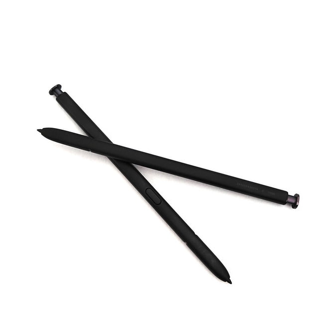 Lápiz de escritura a mano, lápiz táctil, lápiz táctil Reemplazo de lápiz óptico para reemplazo sin función Bluetooth (negro 2 piezas)