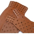 thumbnail image 5 of Wide Genuine Leather Headband Strap -Compatible with Audeze Maxwell Gaming Headset & Audeze MM-100 Professional Headphone,Premium Handcrafted, Durable, Comfortable, Cooler (Brown), 5 of 9