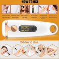 thumbnail image 2 of Dispositivo de depilación láser Eliminador permanente sin dolor Reducción del crecimiento del vello para mujeres y hombres en casa Todo el cuerpo Axilas Espalda Piernas Brazos Cara Bikin, 2 of 5