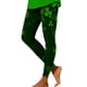 thumbnail image 1 of Gibobby Leggings Vinipiel Mujer Leggings para mujer Leggings entrenamiento St Pa Day Print Color Block Pants Leggings elásticos（Negro， XXL), 1 of 4