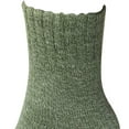 thumbnail image 4 of B&Q 6 Pairs Womens Winter Casual Wool Blend Thick Knit Thermal Warm Crew Cozy Boot Socks Size 5-10, 4 of 4