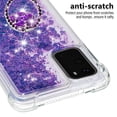 thumbnail image 5 of Funda para Samsung Galaxy S20 5G con Brillo Líquido Flotante, Purpurina, Parachoques y Anillo Giratorio Soporte, 5 of 5