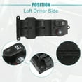 thumbnail image 3 of Left Driver Side Auto Power Window Switch Fit for Honda City Fit 2007-2008 Black, 3 of 7