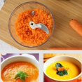 thumbnail image 4 of Manual Food HandHeld Vegetable Blender Mincer Mixer Processor Meat, 4 of 5