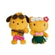 thumbnail image 3 of Hawaii Aloha Sanrio serie de piel negra guitarra POCHACCO perro danza hawaiana Hellokitty peluche suave muñeco de dibujos animados, 3 of 4