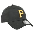 thumbnail image 3 of Men's New Era Black Pittsburgh Pirates Tonal Camo 39THIRTY Flex Hat, 3 of 5
