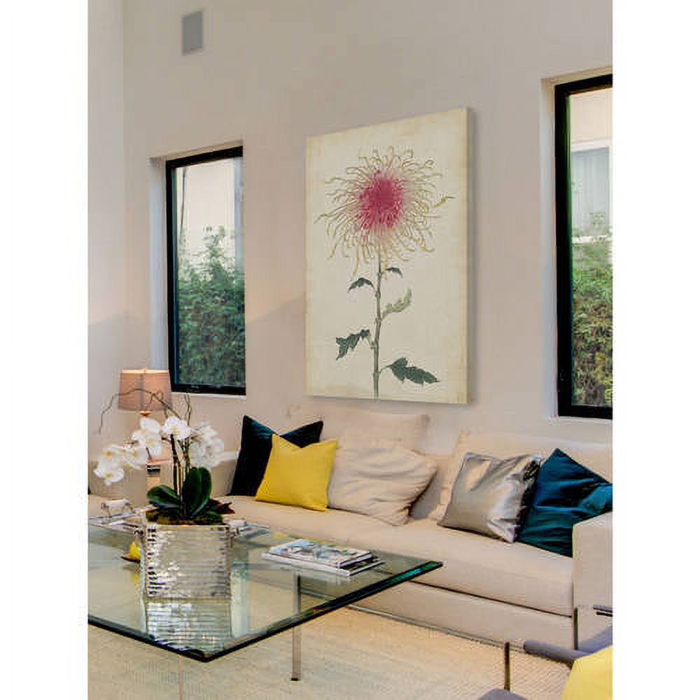 Marmont Hill "Chrysanthemum I" Painting Print on Wrapped Canvas
