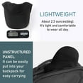 thumbnail image 5 of Mens Waterproof Baseball Cap Womens Rain Hat Foldable Outdoor Running Sun Fishing hat, 5 of 6