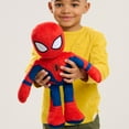 thumbnail image 2 of Marvel Spider-Man Large 18-inch Plush Stuffed Animal, Kids Toys for Ages 2 and up, 2 of 6