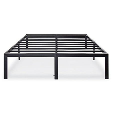 Olee Sleep Heavy Duty Steel Slat Bed Frame T-3000 OL14BF04, Queen