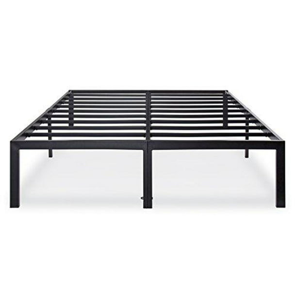 Steel Slat Bed Frame T 3000 Queen, Black Metal Twin Bed Frame With Steel Slats