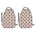 thumbnail image 2 of Kdxio Strawberry Print 2 Pack Car Kick Mat Seat Cover Back Protector Mat with Pockets for Organizer Backseat Protector and Storage Anti Kick Pad for Vehicles, 2 of 9