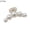 #2, variant on batmeuy Faux Pearls Decor Banana Hair Claw Clip Styling Barrette Accessory for Women