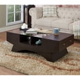 thumbnail image 2 of Furniture of America Mitch Wood Storage Coffee Table in Espresso, 2 of 7